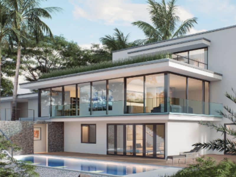 6 Model Kusen Aluminium Terbaik untuk Rumah Dua Lantai