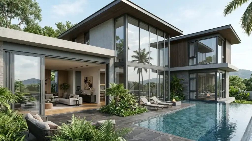 jenis jenis kusen aluminium