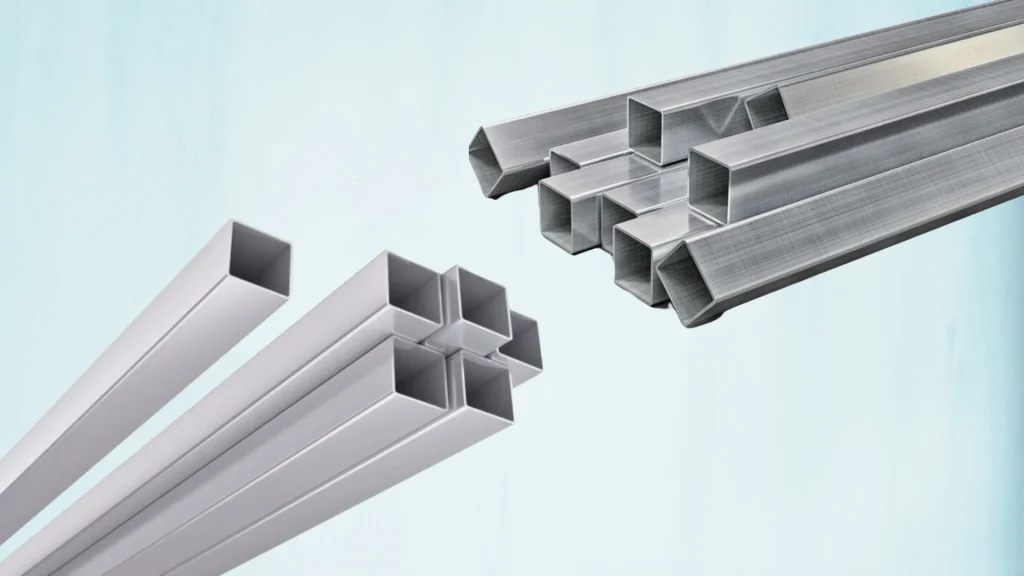 jendela aluminium dan besi hollow