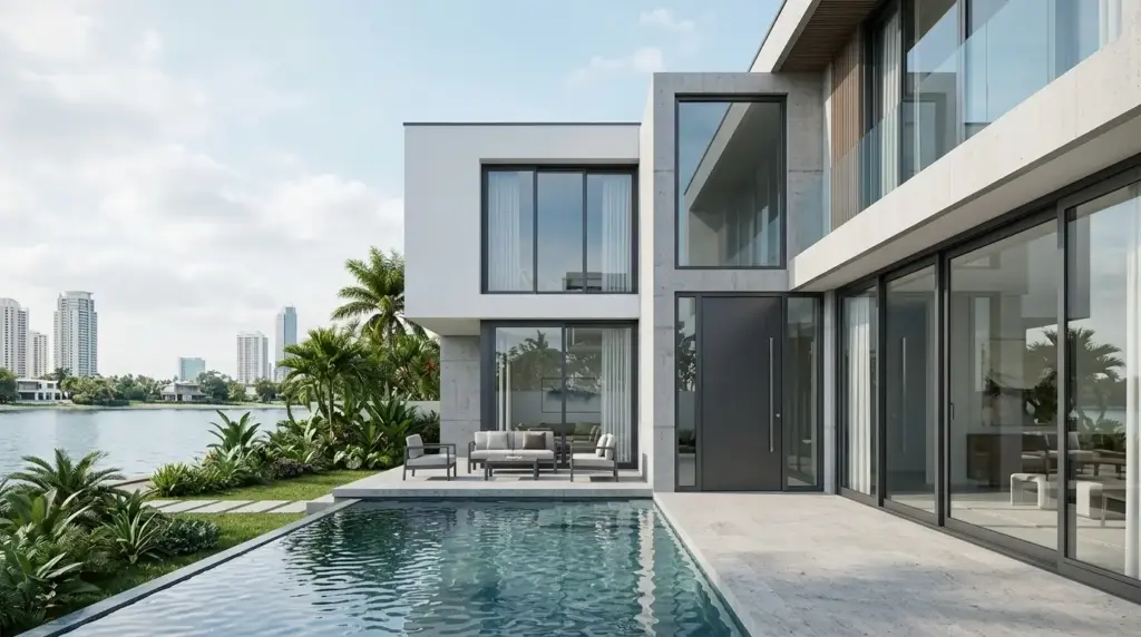 Pintu Aluminium Exhido