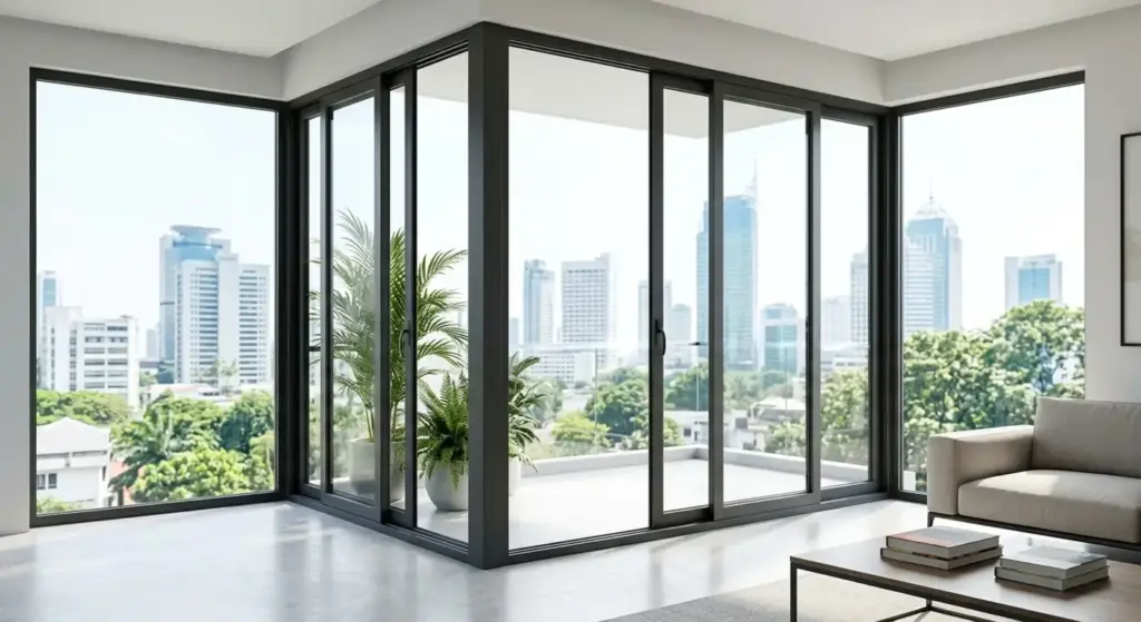 Jendela sliding madela