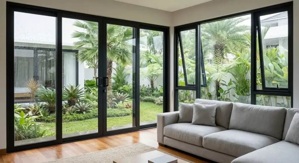 memilih jendela aluminium