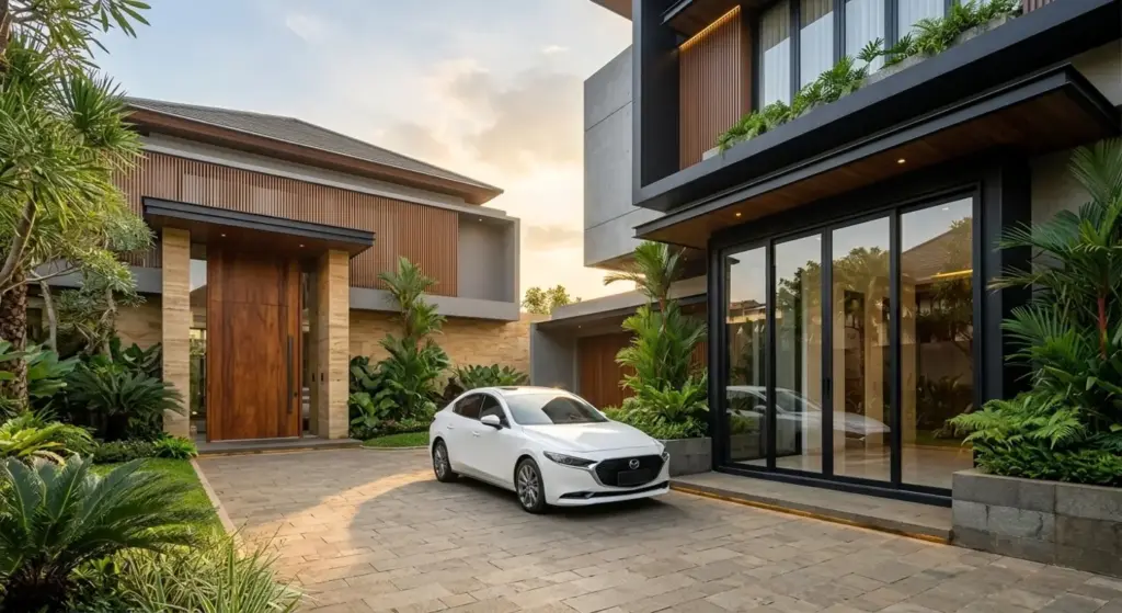 pintu aluminium vs kayu