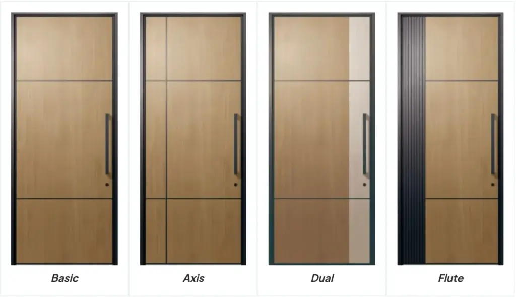 Pintu Fronterra hybrid aluminium