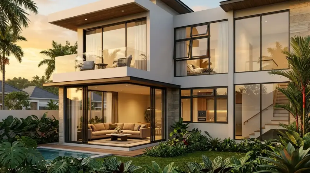 model jendela aluminium minimalis