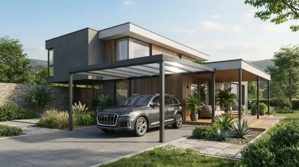 Kanopi Carport Anti Panas