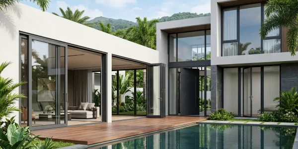 Model Pintu Aluminium Minimalis