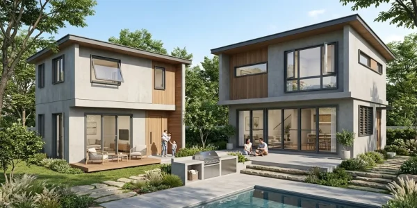 jendela aluminium rumah tipe 36/45