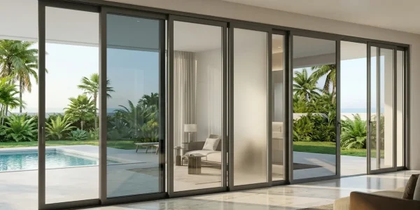 kaca untuk pintu aluminium